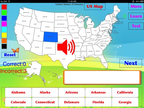 Kids US Map Learn(age 6+) screenshot 4