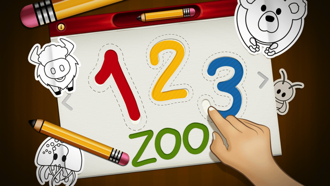 ‎123 Zoo: Writer FREE Screenshot