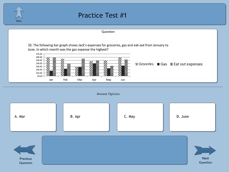 Common Core State Standards® Grade 3 Math Practice Test