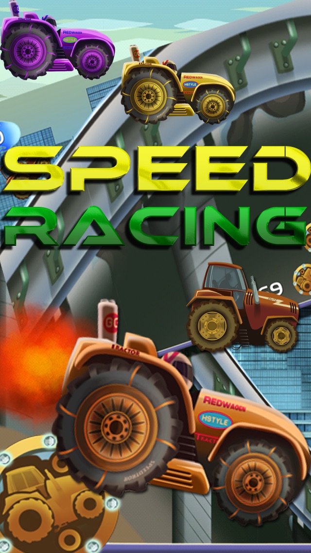 A Street Tractor Speed Race Pro: City Run Racing Gameのおすすめ画像2