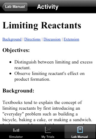 Stoichiometry Simulator screenshot 2