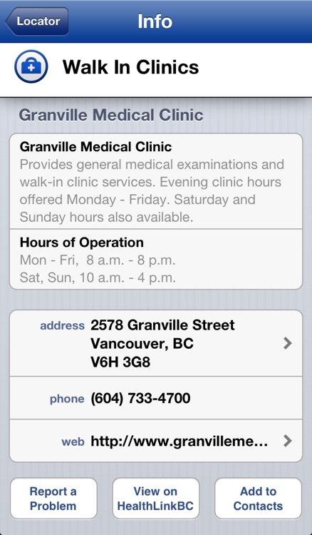 BC Health Service Locator screenshot-3