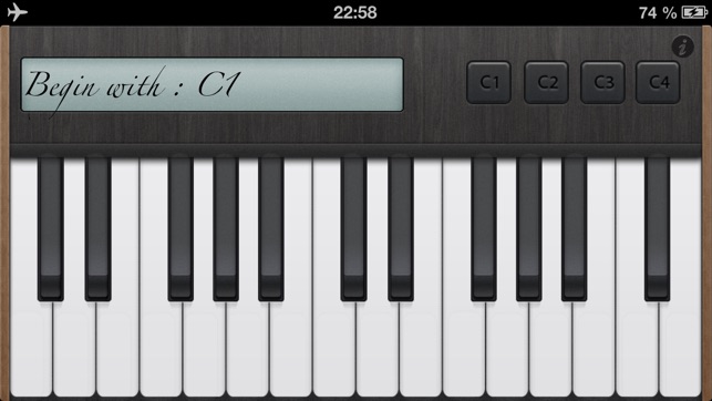 Piano Synth - Moveable Keyboard with Pia