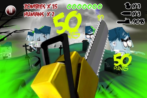 Paper Zombie Halloween screenshot 2