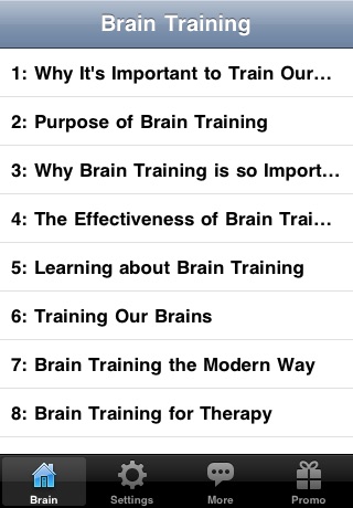 Brain Training - Improving Your Memory screenshot 2