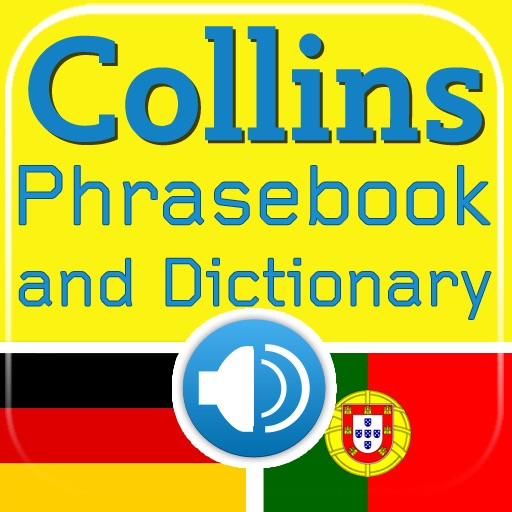 Collins German<->Portuguese Phrasebook & Dictionary with Audio icon