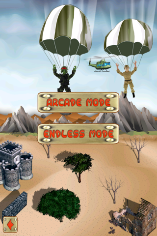 A Toy Soldier Parachute Drop Rescue Mission - Full Version screenshot 2