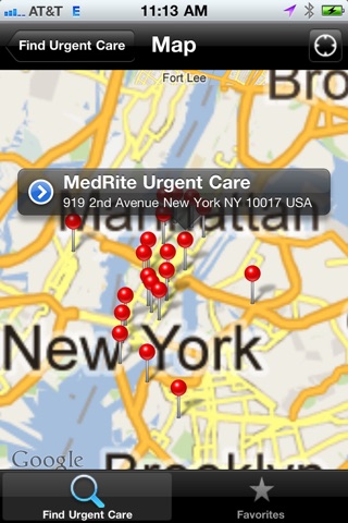 Find Urgent Care Centers screenshot 2