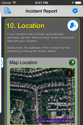 Incident Report screenshot 3