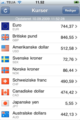 Valuta screenshot 4