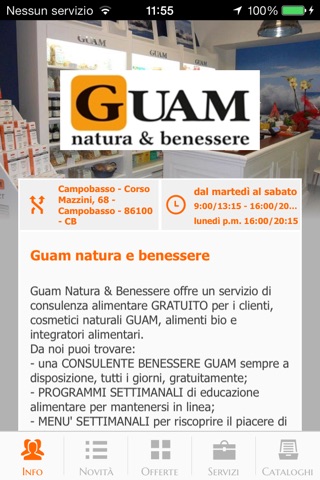 Guam Natura & Benessere Campobasso screenshot 2