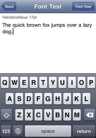 FontView screenshot-3