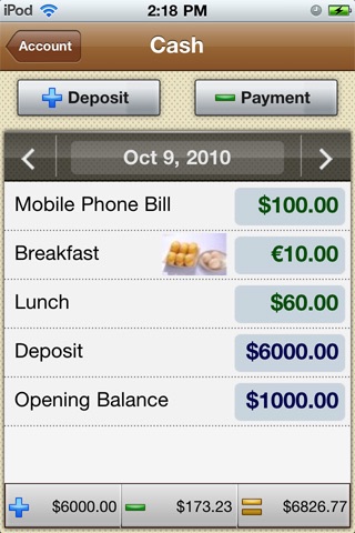 Personal Finance - MyAccounts screenshot 2