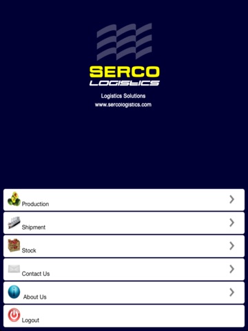 Serco Logistics Cold Storage for iPad screenshot 2