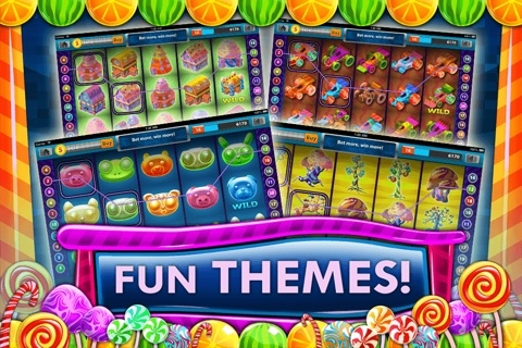 Candy Slots Machines Las Vegas - Get Big Casino Bonuses By Playing Roulette 3D FREE screenshot 4