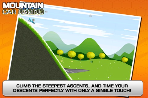 Mountain Car Racing - Control your automobile vehicle through the tough trails. screenshot 3