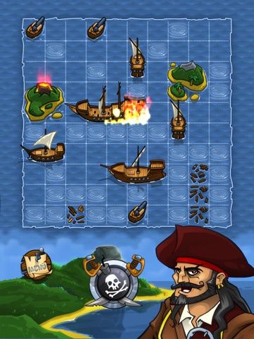 Battleships! Pirates! HD LITE screenshot 2