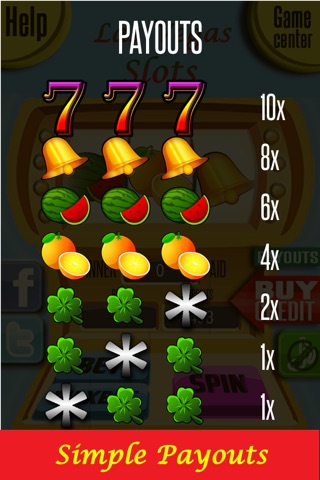 777 Las-Vegas Slots - Real Lucky Slot-Machine screenshot 2