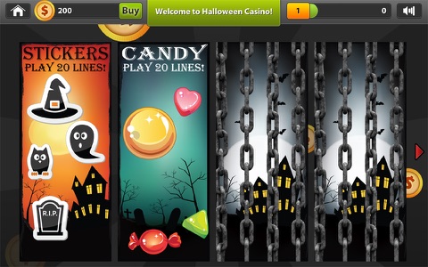 Halloween Casino - Slot Machine with Bonus Games screenshot 2