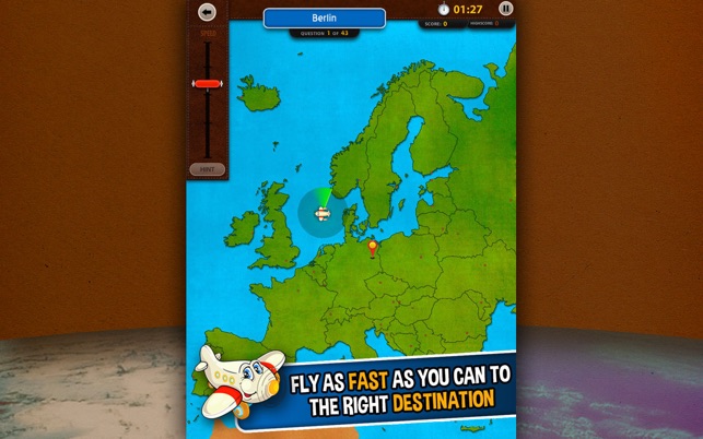 GeoFlight Europe: Learning European Geography made easy and (圖1)-速報App