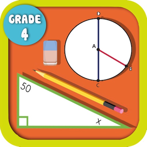 Kids Math-Geometry Worksheets(Grade 4)