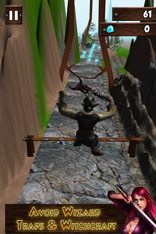 Fantasy Flight - War Maiden Jungle Run screenshot 3