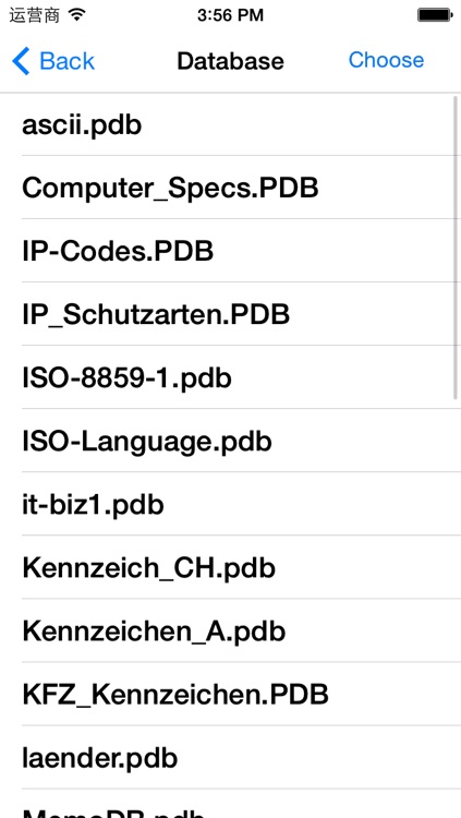 Palm Database Manager