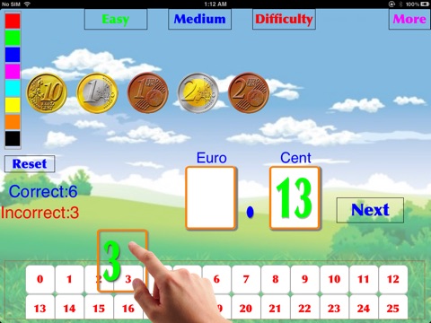 Kids Euro Math,(age 6-8) screenshot 2