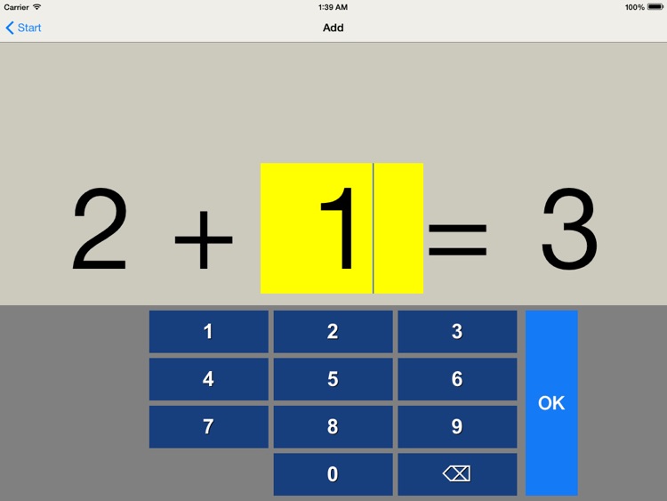 Addition practice