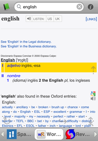 All English Spanish Dictionaries screenshot 3