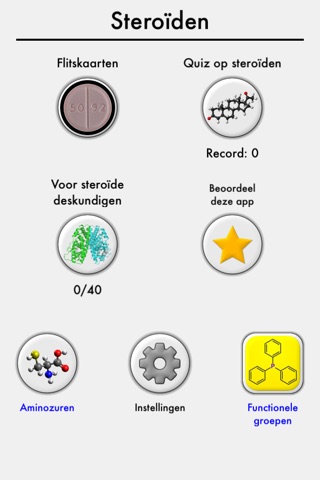 Steroids - Chemical Formulas screenshot 2