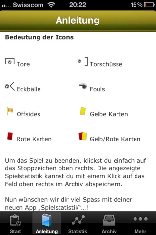 Spielstatistik screenshot 3