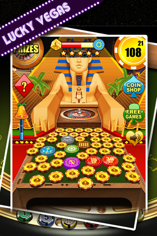 Kingdom Coins Lucky Vegas - Dozer of Coins Arcade Game screenshot 2