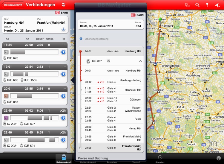 DB Navigator for iPad
