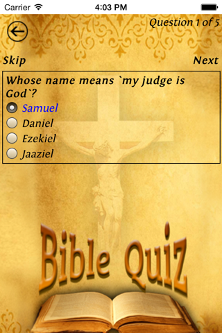 Bible Quiz. screenshot 2
