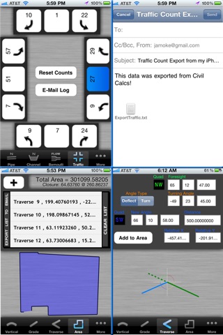 Civil Engineering Calculations Lite screenshot 2