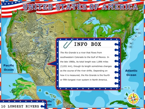 USA - Illustrated Geography Atlas screenshot 3