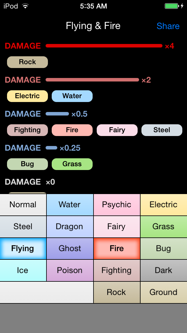 How to cancel & delete Check Type Effectiveness - PokeAttackTypes XY from iphone & ipad 1