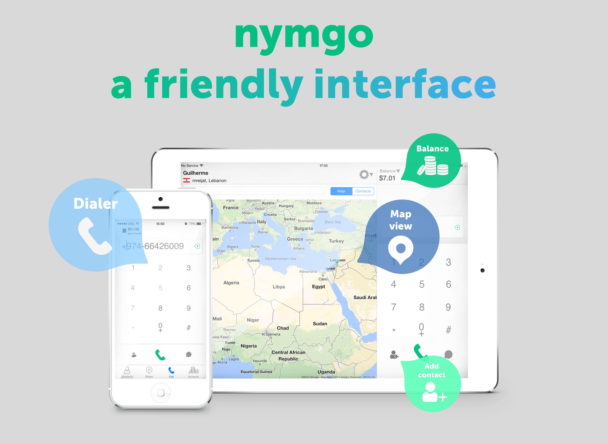 Nymgo for iPad screenshot 3
