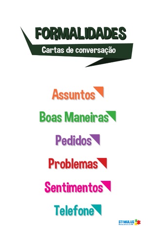 ABA – Cartas de Conversação Formalidades screenshot 2