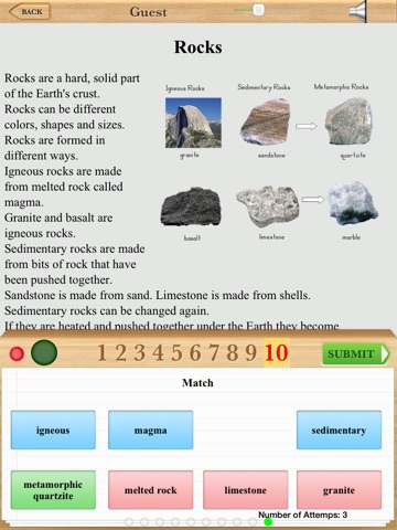 Earth Science Reading Comprehension for First Grade and Second Grade screenshot 3