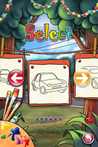 Coloring Book - Car screenshot 2