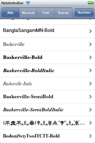 Font preview tool. screenshot 3