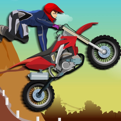 Down Hill Crazy Moto Racing iOS App