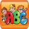 Young kids will enjoy filling in the letters of the alphabet with this fun app