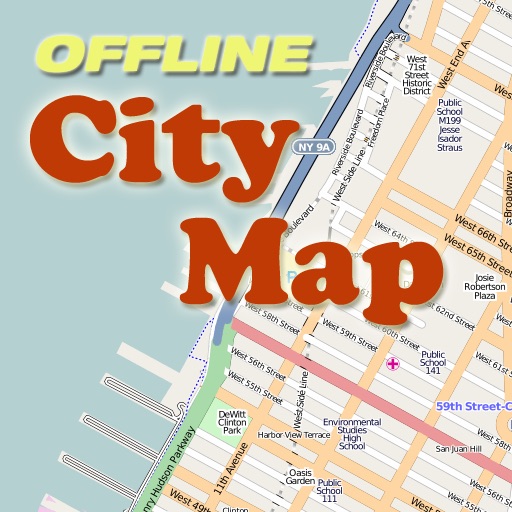 Barcelona Offline City Map with POI