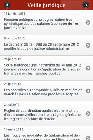 Jurisconsulte screenshot 3