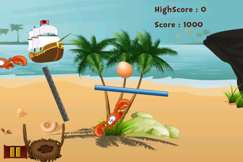 Pirate Parrot Egg Drop Rush - Amazing Caribbean Rescue Adventure Challenge screenshot 2
