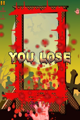 Zombie Finger Smash - A Scary Bloody Slicing Mania screenshot 2