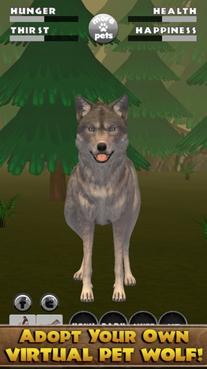 Virtual Pet Wolf